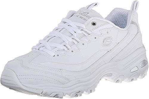 Skechers D'lites - Fresh Start, Scarpe Donna, Bianco, 36 EU