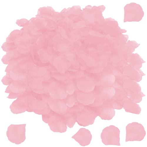 OWLKELA Petali di Rosa, Petali - Matrimonio, San Valentino, Centro Tavola, Compleanno, Atmosfera Romantica