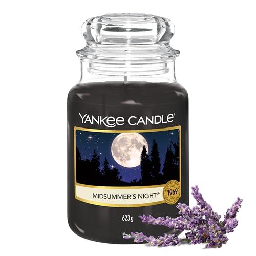 Yankee Candle Candela profumata in giara grande | Notte di Mezza Estate | Durata Fino a 150 Ore | Regali per donne