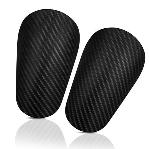 Dunkwckore 1 Paio Mini Parastinchi Calcio, 10 × 6 cm Professionali Parastinchi Calcio Piccoli, Accessori per Protezione da Calcio Delle Gambe per Gli Sport con la Palla da Uomo, Donna e Bambino