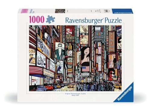 Ravensburger - Puzzle 1000 Pezzi Vivace New York | Puzzle Per Adulti E Bambini Con Una Misura Di 70x50 Cm | Regalo Per Adulti E Bambini Da 14 Anni E Più
