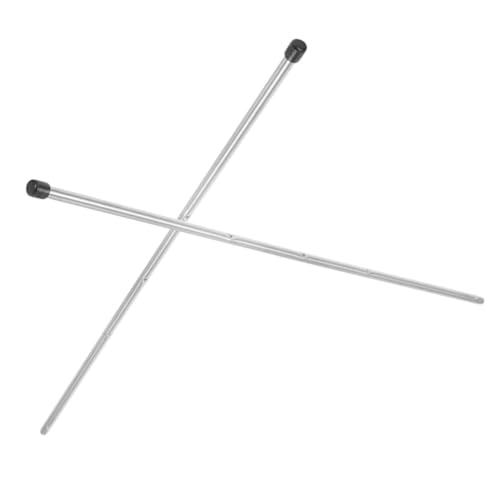 ifundom 2 Pz Palo con maniglia per biliardino Asta di ricambio per biliardino asta di metallo palline calcio balilla professionali bigliardino pali operativi per il calcio operativo