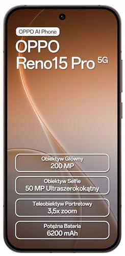 OPPO Reno15 Pro 5G 12GB-512GB Negro (Dusk Black) Dual SIM