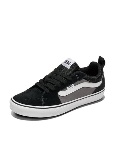 Vans Filmore Suede/canvas - Scarpe da Ginnastica Basse Uomo, Nero ((Suede Canvas) Black/Pewter T2j)