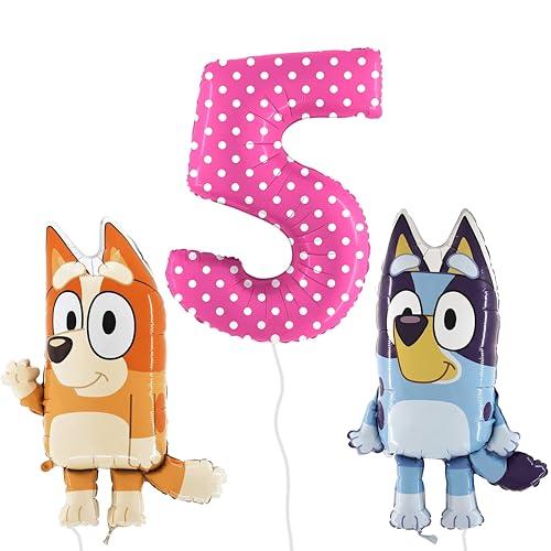 Toyland® Confezione di palloncini Foil Bluey e Bingo - 2 palloncini con personaggi da 32 