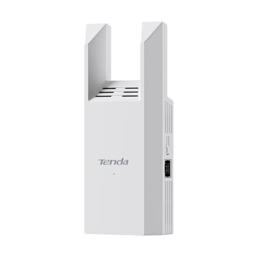 Tenda Ripetitore WiFi AC1200, Amplificatore Dual Band con Porta Ethernet, WiFi Extender e Access Point, Copertura fino a 150 m², Indicatore LED, WPS, Controllo da App(A18)