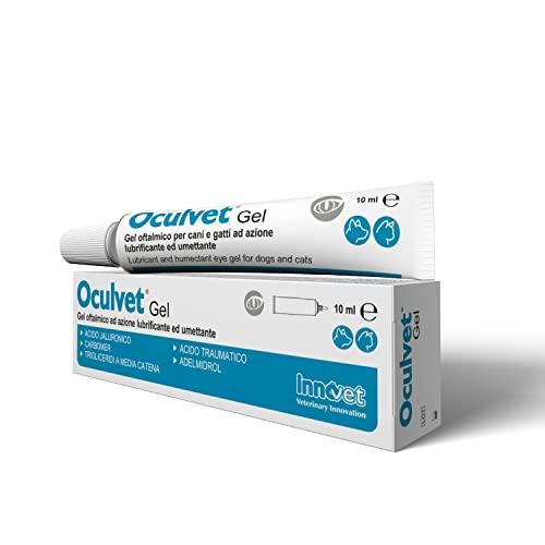 Innovet - Oculvet, Gel Oftalmico | Azione Lubrificante ed Umettante | Cani e Gatti | Protezione della Superficie Oculare in Tutte Le Condizioni di Alterazioni del Film Lacrimale | 10 ml