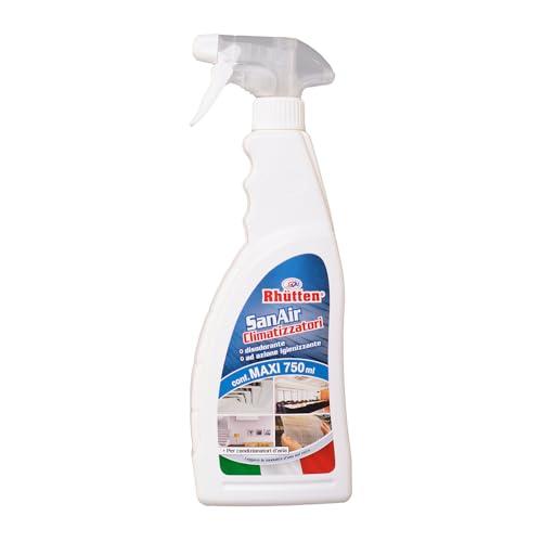 San Air Detergente Igienizzante Climatizzatori, Filtri, Componenti, Unità Esterna, Elimina Cattivi Odori, 750ml spray no gas