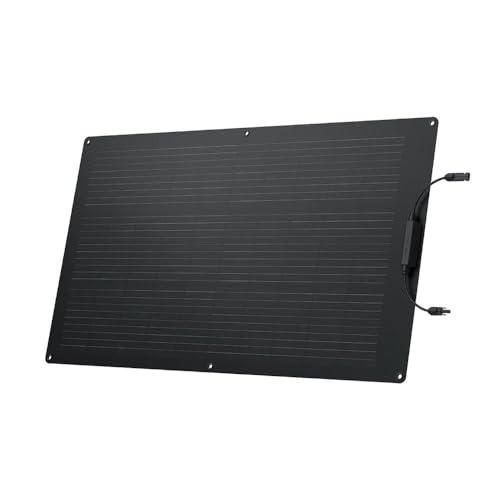EF ECOFLOW Pannello Solare Flessibile 100W, Buona Efficienza, Nero, Moderno e Sleek