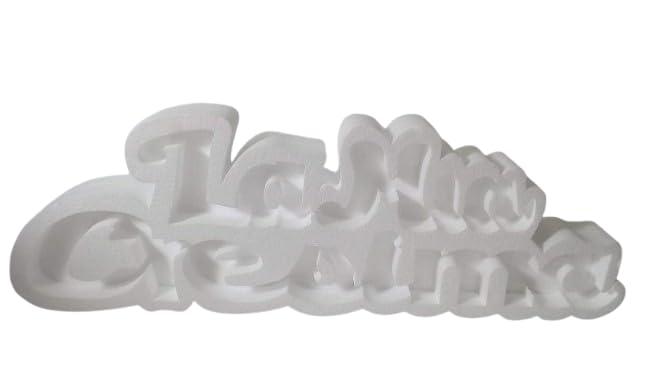 Porta Confetti Contenitore Vassoio Scritta La Mia Cresima Altezza 15 cm. Lunghezza 55 cm. Decorazione Tavolo per Feste, Artigianale Handmade