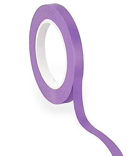 Dpm tapes – Nastro Vinilico per Mascherature di Precisione, Fine Line Adattabile, Conformabilità Eccezionale, Pittura, Verniciatura, Auto, Resistente alle alte Temperature - Viola (6 mm x 55 m)