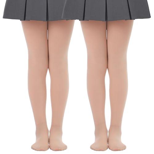 Mayoii Collant Termici per Bambina – Leggings Invernali Caldi con Fodera in Pile, Morbidi e Elasticizzati, Leggings Termici per Bambine per Clima Freddo, 9-11 Anni
