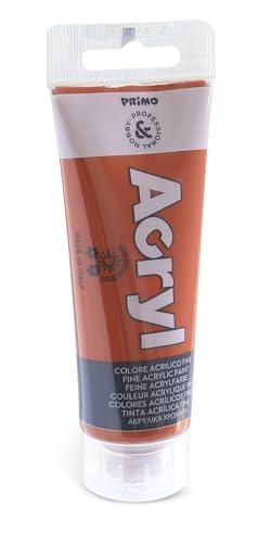 PRIMO Hobby & Professional - Colori Acrilici Fini Professionali +14 Anni, Tubo 75 ml Colore dal Finish Opaco Coprente, Pittura Acrilica Permanente per Dipingere e Decorare, Découpage e Hobby Creativi