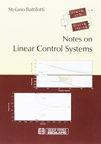 Notes on linear control systems [Lingua inglese]