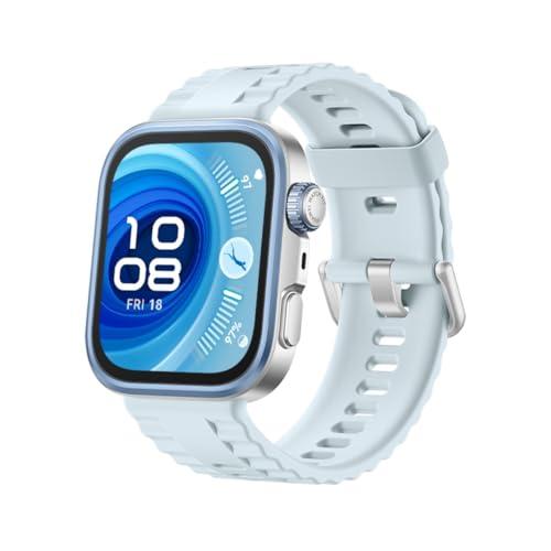 HUAWEI Watch Fit 4 Pro Orologio intelligente per sport all'aria aperta di livello professionale, vetro zaffiro e titanio, fino a 10 giorni di autonomia, ECG, orologio sportivo leggero, compatibile con