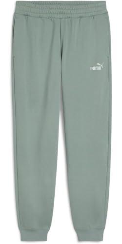 PUMA Ess 2 Color No. 1 Logo Sweatpants FL cl, Pantaloni Lavorati a Maglia Uomo, Green Moon,