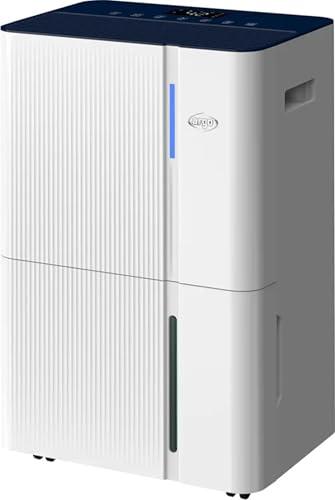 DRYPURYEVOWF31 - Deumidificatore portatile 5.3 litri, Potenza 475 Watt, colore Bianco