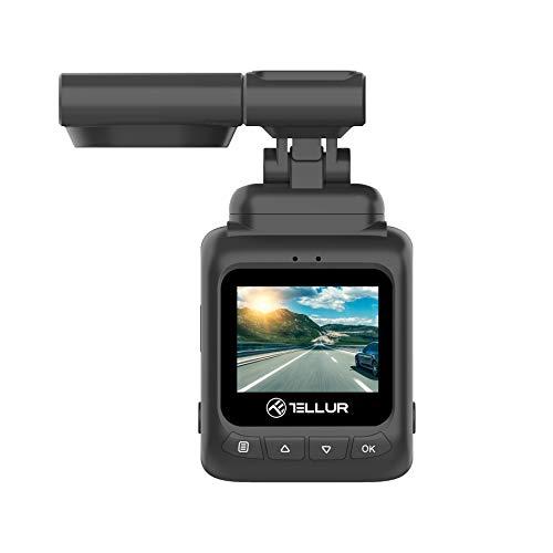 Telecamera per Auto TELLUR Dash Patrol DC2, GPS, FullHD 1080P, Sensore G rileva l'impatto e avvia la registrazione, Parking Monitor Function, Black