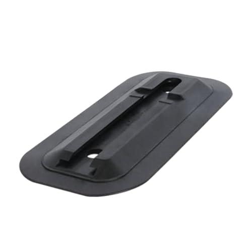 Gralara Base per Pinna da Surf, 19,5 X 7,9 Cm Dock per Pinna in Materiale PVC per Longboard E Shortboard, Dotata di Una Struttura di Bloccaggio Scorrevole, Resistente all'Usura, Robusto