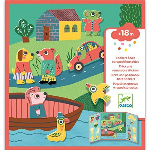 Gommettes Djeco Les animaux