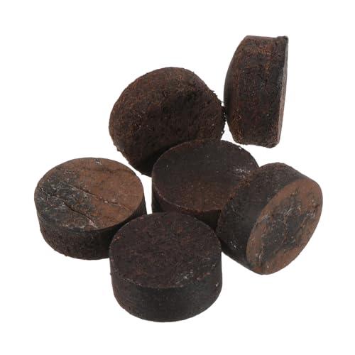 PATIKIL 12mm Biliardo Stecca Punte, 12pz Biliardo Biliardo Stecca Punte Biliardo Stecca Sostituzione Punta Snooker Stecca Punte per Biliardo Stecca, Marrone