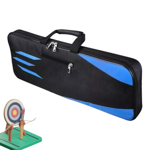 SOONHUA Custodia per Arco Ricurvo - Multi Tasche per Accessori da Caccia e Tiro con l'Arco