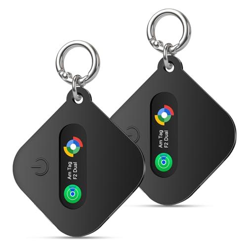 Smart Tag Trova Chiavi Compatibile con iOS Find My APP o Android Find Hub IP67 impermeabile batteria CR2032 sostituibile Bluetooth Tracker Finder per chiavi bagagli/borse/valigia/portafoglio
