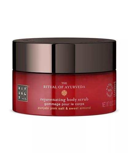 RITUALS Scrub Corpo The Ritual of Ayurveda – Con sale rosa del Punjab e olio di mandorle dolci, esfoliante con 94% di ingredienti naturali – 300 g