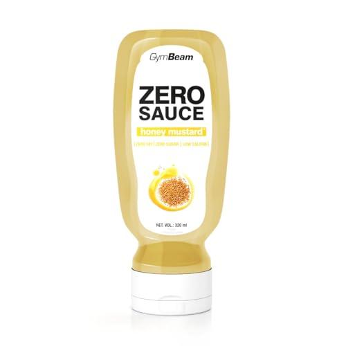 GymBeam SALSA ZERO Senape al Miele - Salsa Senza Zuccheri e Senza Grassi, Ottima a Dieta, Perfetta per Condire Carne, Verdure e Alternative Vegetali della Carne (320 ml (1er pack))