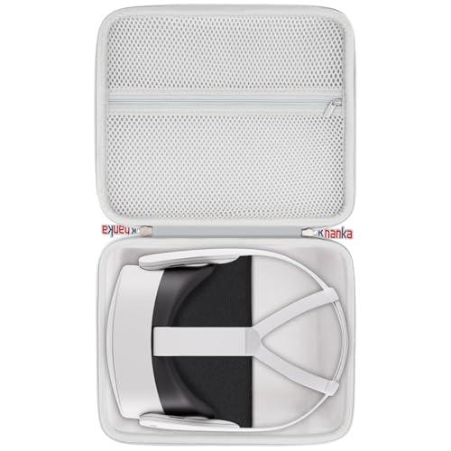 Khanka Custodia rigida per Pico 4/Meta Quest 3/Meta Quest 3s VR Gaming Virtual Reality VR Headset Controller 256 GB 128 GB 64 GB.