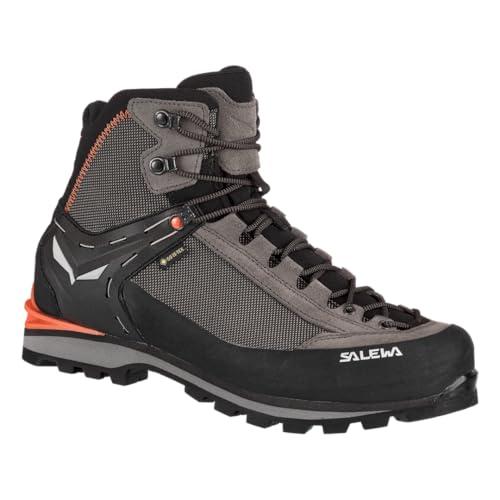 SALEWA MS Crow Gore-TEX Scarponi da trekking e da escursionismo, Wallnut/Fluo Orange, 44 EU