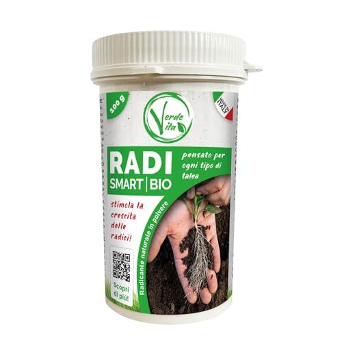 VerdeVita Radicante per Talee e Piante - Velocizza La Crescita Delle Radici - Radicante Ottimo Per Tutte le Piante - Radicante Per Orchidee - Barattolo Salva Freschezza da 100 gr