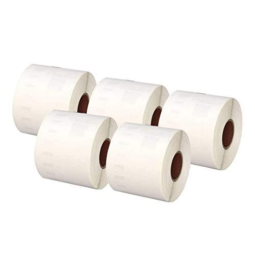 Doree 99014 S0722430 - 5 rotoli di etichette per indirizzi da 54 x 101 mm (220 etichette per rotolo), compatibili con Dymo LabelWriter 4XL 450 400 330 320 310 (5 confezioni)