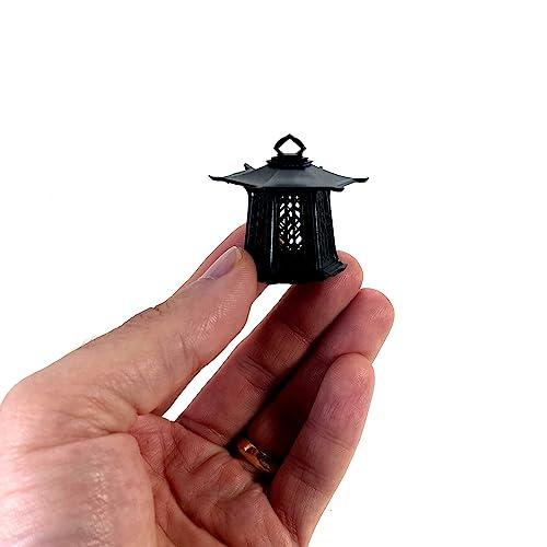 Lanterna stile Giapponese per presepi e diorami con microlampada led 12v - DL101