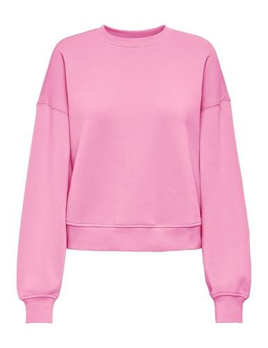 ONLY Onlbest L/S Crew Neck Swt Noos, Sacchetto Rosa., L