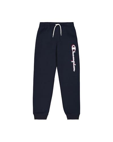 Champion Pantaloni Sportivi Legacy Big Logo Bambino, Blu (Bs501), 9-10 Anni