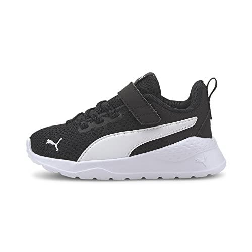 PUMA Anzarun Lite Ac Inf, Scarpe da ginnastica Unisex - Bimbi 0-24, Puma Black Puma White, 24 EU