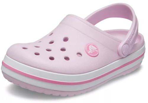 Crocs Crocband Clog K, Zoccoli Unisex - Bambini e ragazzi, Ballerina Pink, 37/38 EU