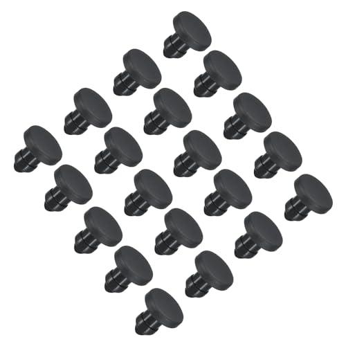 QUARKZMAN Tappi in Gomma per Fori Incastro Fori Bloccaggio Tappi Tenuta Gomma Copriforo Tappo per Fori in Silicone per Cucina Tappi Tenuta Impermeabili 4mm/0.16