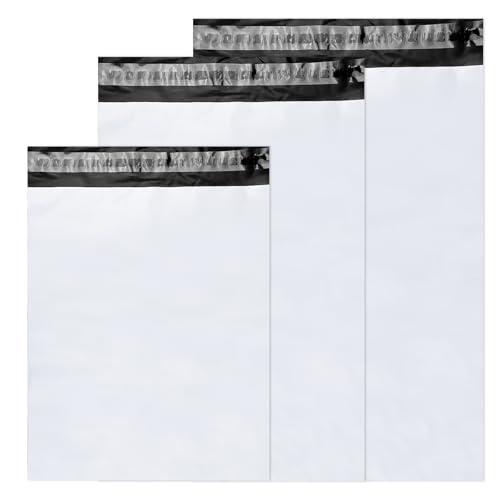 Magrimaxio 120pezzi buste per spedizioni Mescolare L/M/S, sacchetti spedizione vinted, Autoadesive pacchi, busta postali Plastica, mailing bags, Non Trasparenti, per indumenti, libro, scarpe