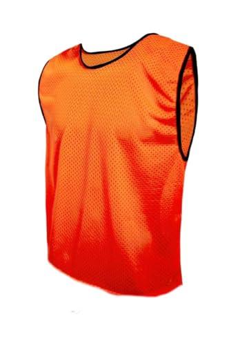 SPORTBIBS Pettorine da Allanamento Bavaglini da Calcio, Pettorali per Bambini, Giovani e Adulti, Calcetto, Molti Colori e Taglie