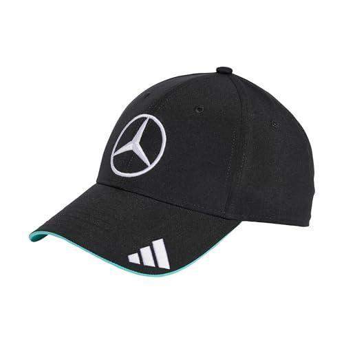 adidas Mercedes - Amg Petronas Formula One Team Driver cap, Cappellino da Baseball Unisex - Adulto, Black/White, S