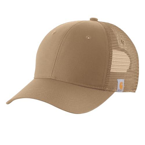Carhartt Canvas Mesh Back cap Cappello, Cachi, Taglia Unica Unisex-Adulto