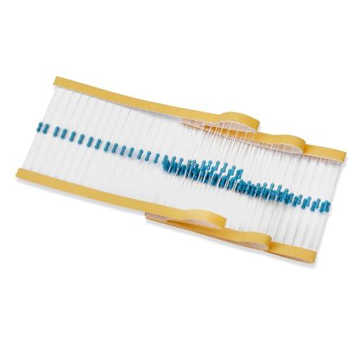 Innfeeltech 100 Pz 1/4W 1% Tolleranza 4.7K Ohm Resistenza del Film Metallo per DIY Progetto ed Esperimenti