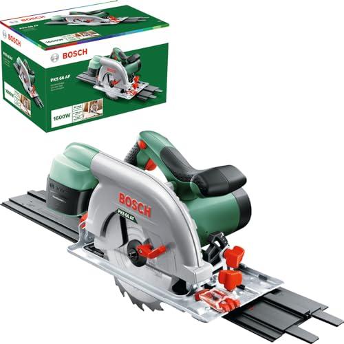 Bosch Pks 66 Af Sega Circolare, Lama, Binario Di Guida, Confezione In Cartone, 1600 Watt, Verde, ‎46 X 34 X 28.5 Cm, 5.4 Kg