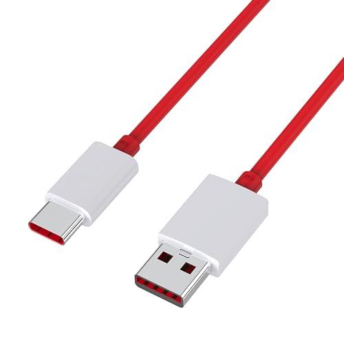 PHONILLICO Cavo di ricarica rapida USB-C 1m per OnePlus 11/10 Pro/8 Pro/8/7T Pro/6T/6/5T/Nord CE 3 Lite/Nord CE 2/Nord 2T/Ace