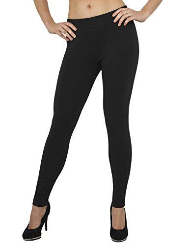 Urban Classics Ladies Jersey Leggings, Nero (Black), XL Donna