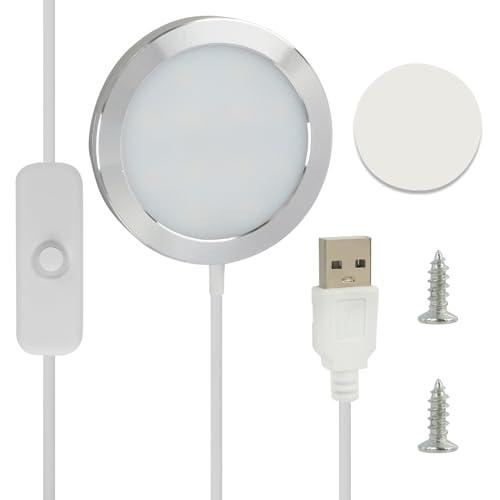 Fllyvly Kit di Illuminazione LED per Modelli di Stampante 3D, Compatibile con il Kit Luci LED 001 di Bambu Lab, Facile da Assemblare, Adattabile a Vari Modelli di Paralume,Lampade a LED DIY (1)