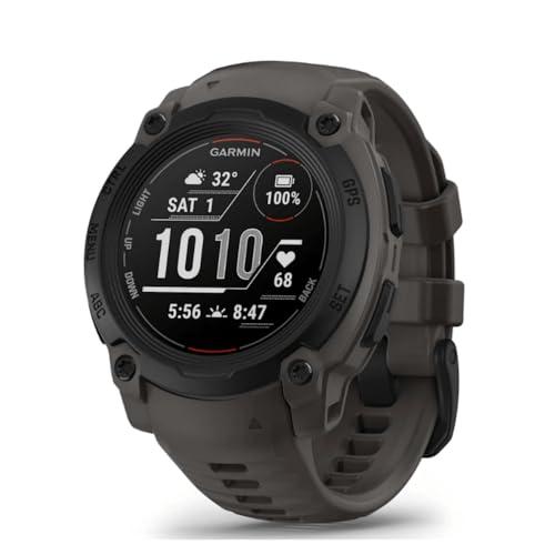 Garmin [renewed Instinct E, Smartwatch 40mm Display MIP,GPS,Cardio,SpO2, 70 app per lo sport, Training Readiness, Activity Tracker 24/7, Notifiche, Autonomia 14 giorni Black & Charcoal Ricondizionato