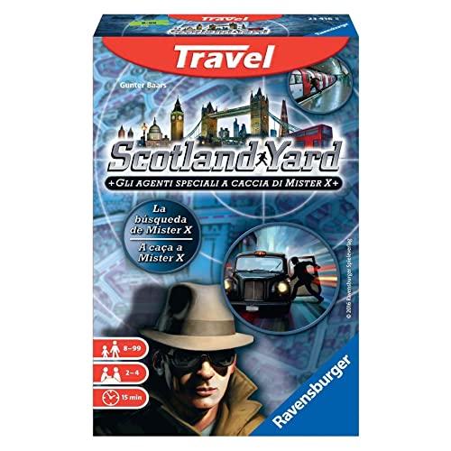 Ravensburger Italy- Scotland Yard Gioco Travel per Bambini E Adulti, Multicolore, 23416